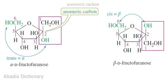 anomeric carbon